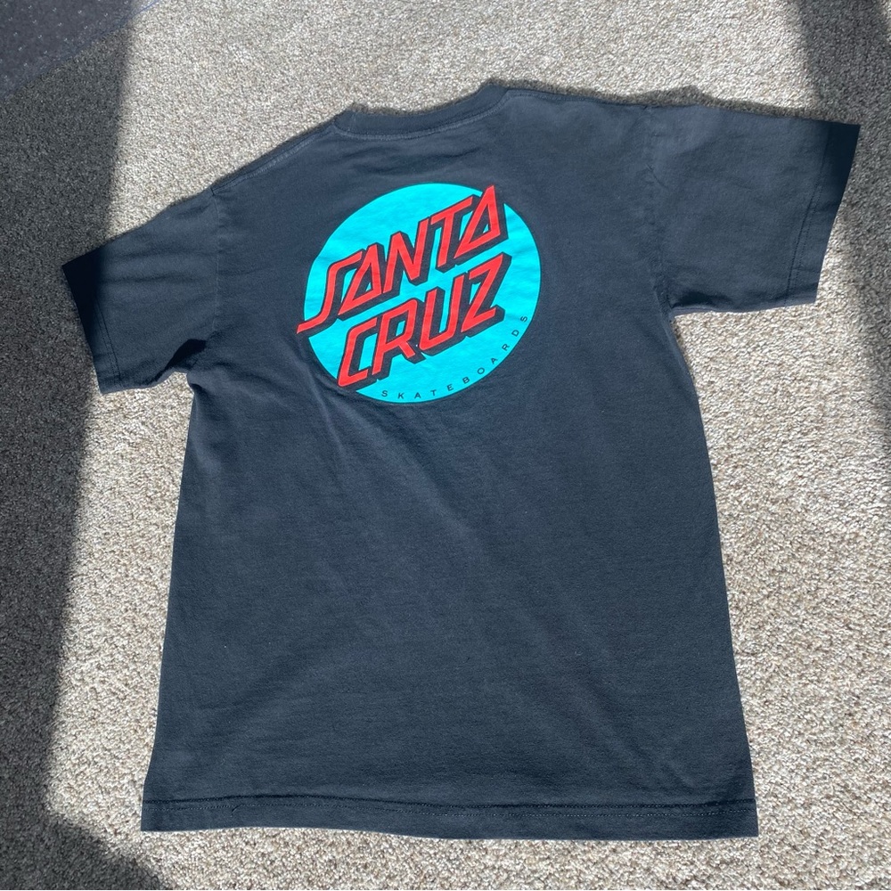 Black Santa Cruz Graphic Tee Men’s M